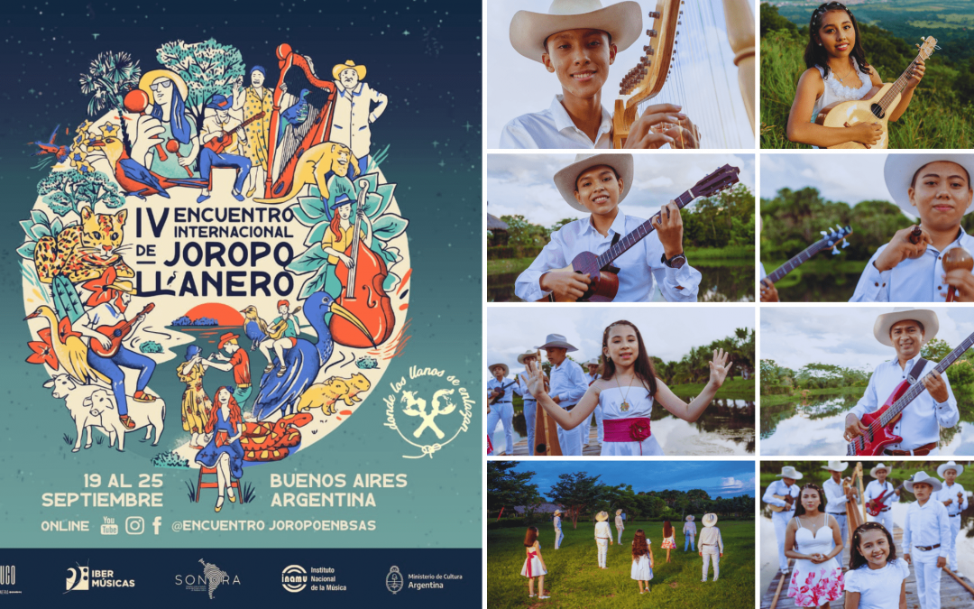 Fundación Camaguan presente en el 4to Encuentro Internacional de Joropo Llanero en Buenos Aires, Argentina (2021)